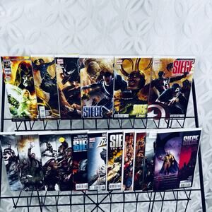 Siege 1-4 Embedded 1-4 & 6 OneShots & What If 200 Lot Dark Avengers Death Sentry
